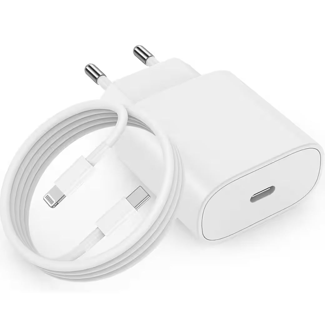 Lightning Charging Bundle – Power Adapter & Cable