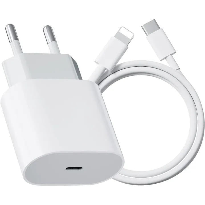 Lightning Charging Bundle – Power Adapter & Cable